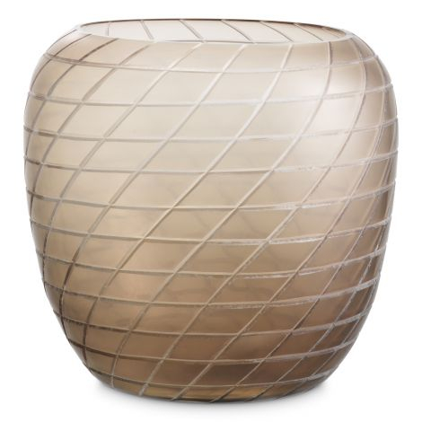 Vaza Tarano S sticla mat culoare nisip |Ø 33.5 | H. 30.5 cm  [5]