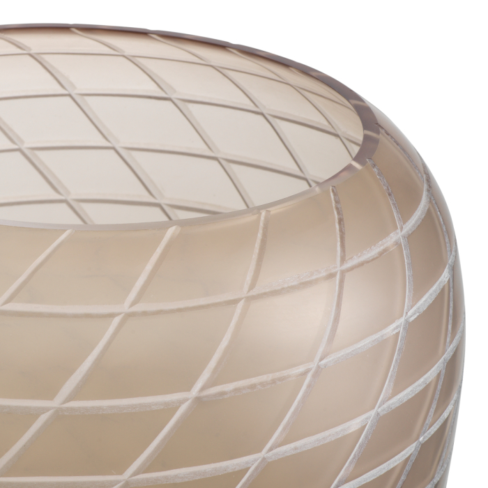 Vaza Tarano S sticla mat culoare nisip |Ø 33.5 | H. 30.5 cm  [3]