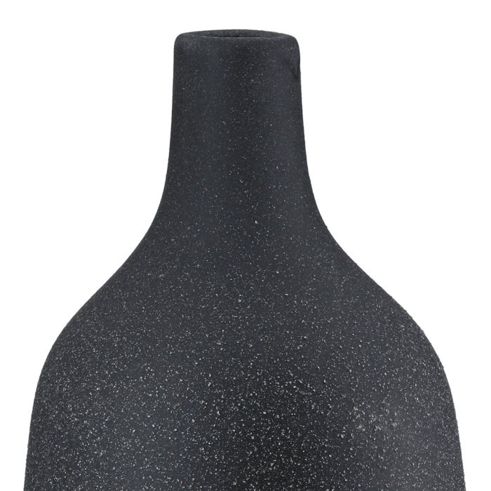 Vaza tip sticla, „Denver”, Ceramica, antracit, PU 4, H 21 cm, A. 12 cm [2]
