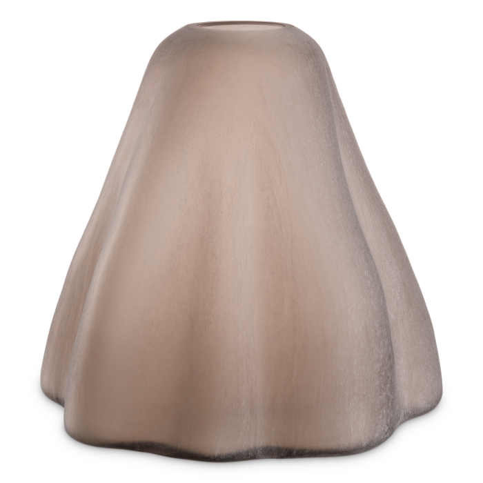 Vaza Trivium din sticla de culoare nisip |L. 45.5 | W. 42 | H. 50 cm  [1]