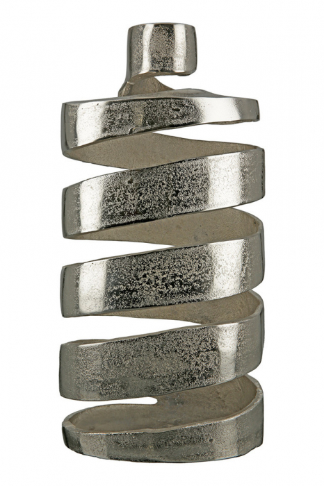 Vaza, TWISTER, Aluminiu, 12X18.5X42.5 cm [2]