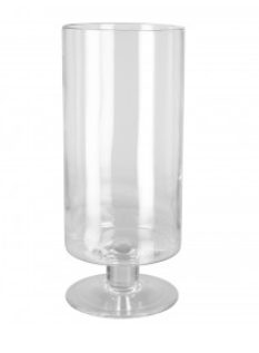 Vaza Viana, Sticla, Transparent, 43.50x19 cm [2]