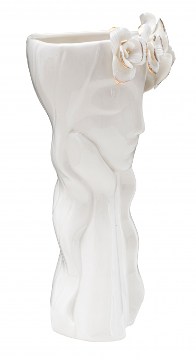 Vaza Woman Cute, Portelan, Alb, 14.8X13X29 cm, Mauro Ferretti [6]