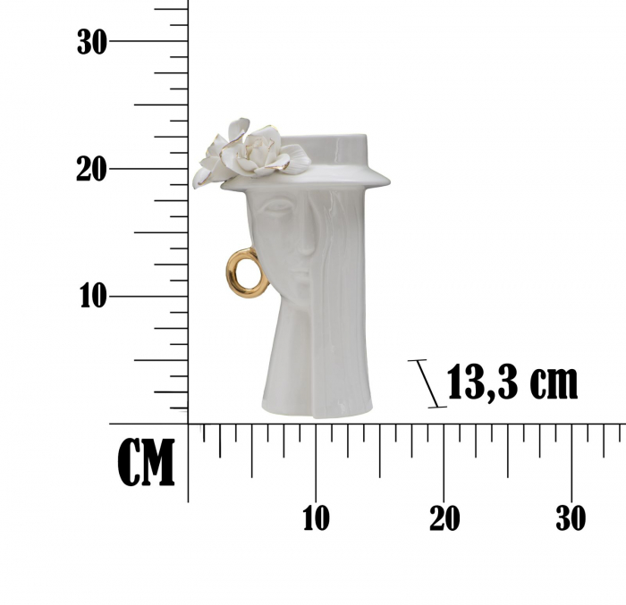 Vaza WOMAN ELEGANT, 15X13,3X23,5 cm [9]