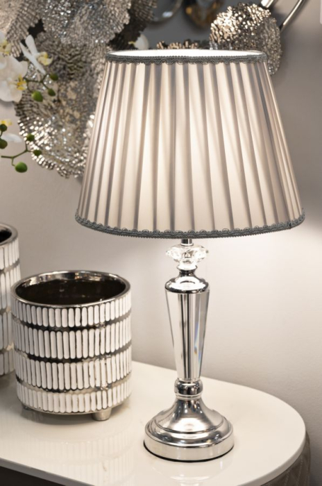 Veioza argintie cm ø 30x56 [6]