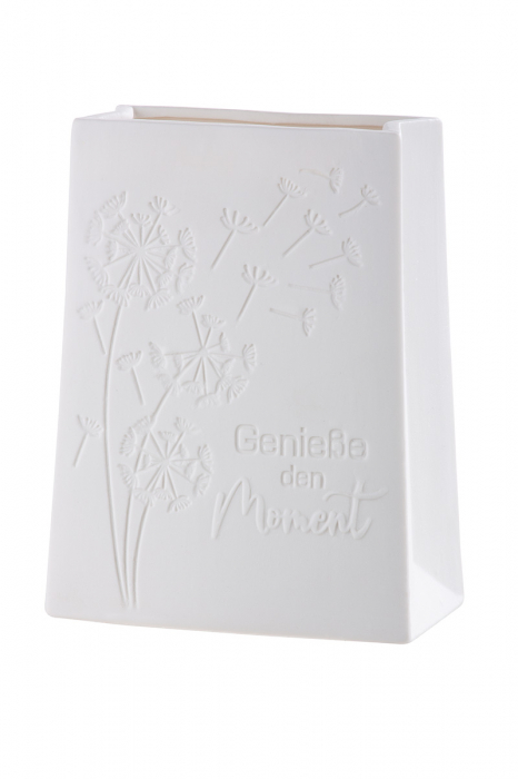 Veioza Dandelion Bag LED, Portelan, Bej, 6x12x16 cm [2]