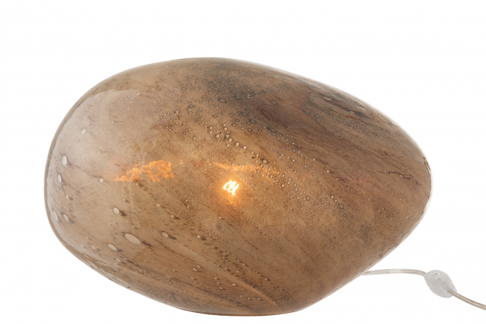 Veioza Dany, Sticla, Maro, 40x31.5x26.5 cm [2]