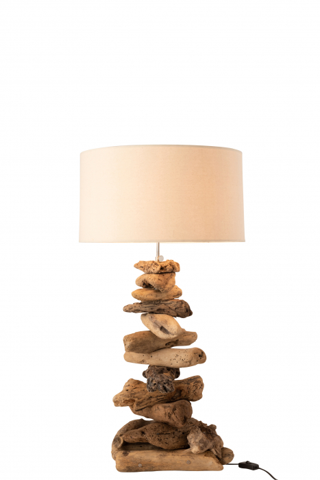 Veioza Driftwood, Lemn, Natural, 33x34x63.5 cm [2]