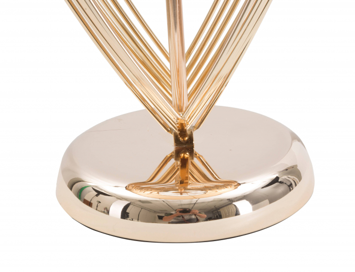 Veioza Maxt, Fier, Auriu/Negru, 53,5x32,5x32,5 cm [5]