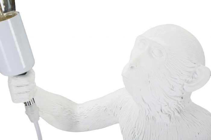Veioză, Monkey, White, Cm Ø 26X34X55 [4]