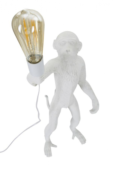 Veioză, Monkey, White, Cm Ø 26X34X55 [3]