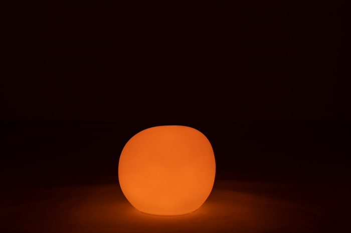 Veioza Outdoors LED, Plastic/Fibre sintetice, Alb/Multicolor, 46.5x46.5x42 cm [4]