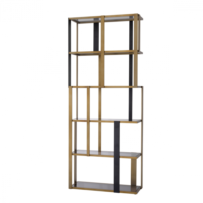 Vitrina, Clio finisaj alamă, Dims: W. 100 | D. 37 | H. 240  (CM) [3]