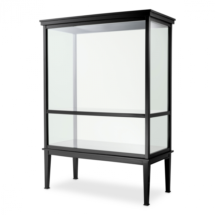 Vitrina, Gallery finisaj negru, Dims: W. 135.5 | D. 64 | H. 200  (CM) [4]