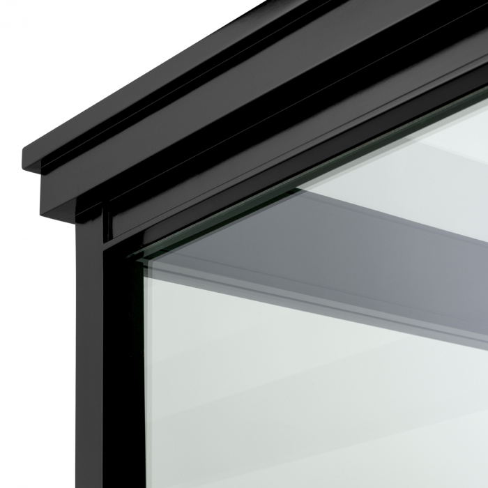 Vitrina, Gallery finisaj negru, Dims: W. 135.5 | D. 64 | H. 200  (CM) [5]