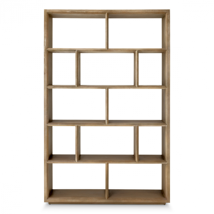 Vitrina, Marguesa L, furnir din stejar, , Dims: W. 150 | D. 40 | H. 230  (CM) [3]