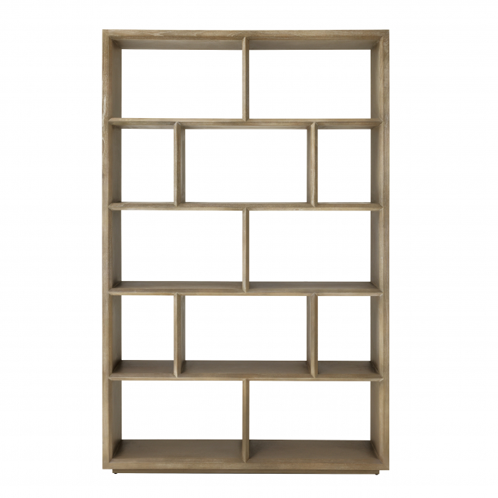 Vitrina, Marguesa L, furnir din stejar, , Dims: W. 150 | D. 40 | H. 230  (CM) [2]
