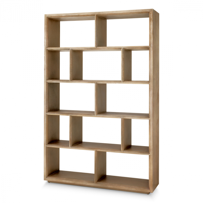 Vitrina, Marguesa L, furnir din stejar, , Dims: W. 150 | D. 40 | H. 230  (CM) [4]