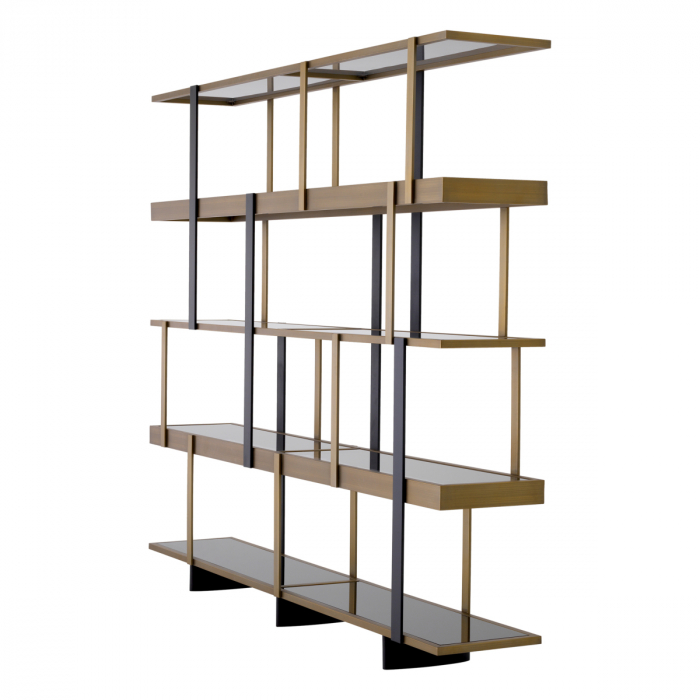 Vitrina, Mercure finisaj alamă, Dims: W. 230 | D. 40 | H. 200  (CM) [3]