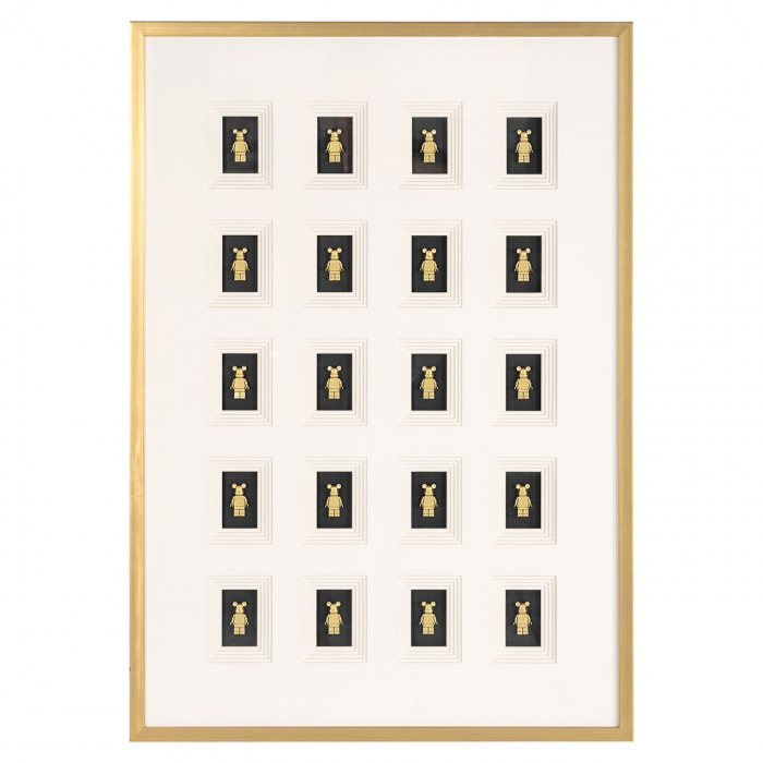 Decoratiune de perete Block 3D [1]