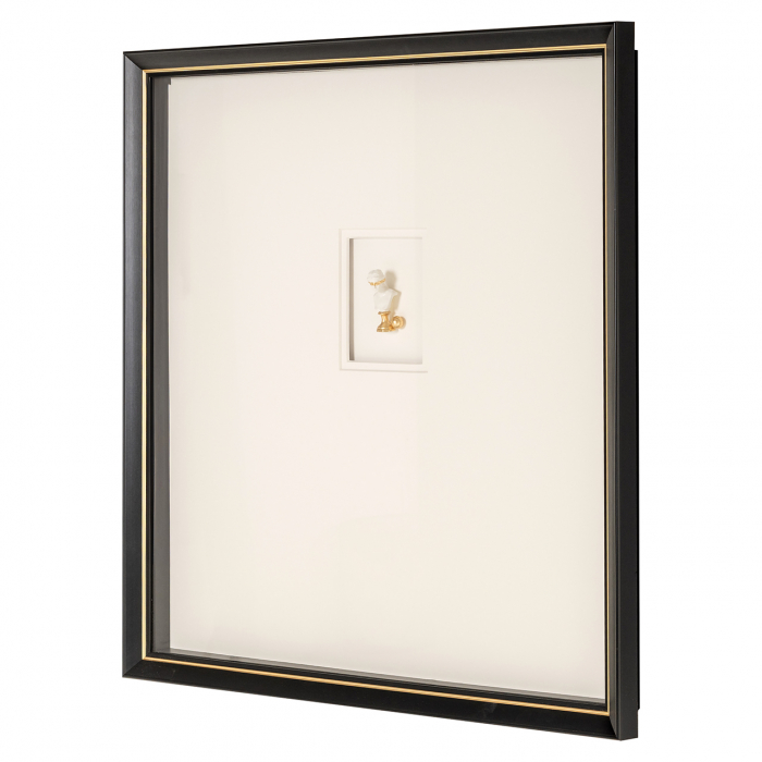 Tablou Danni (Negru/alb), Dims: 80.0 x 80.0 x 7.5 cm [3]