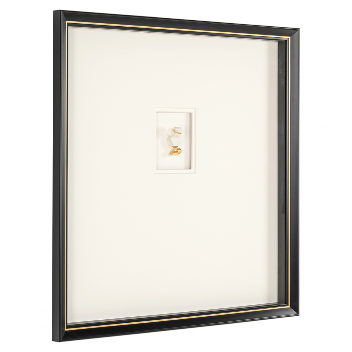 Tablou Hanna (Negru/alb), Dims: 80.0 x 80.0 x 8.0 cm [2]
