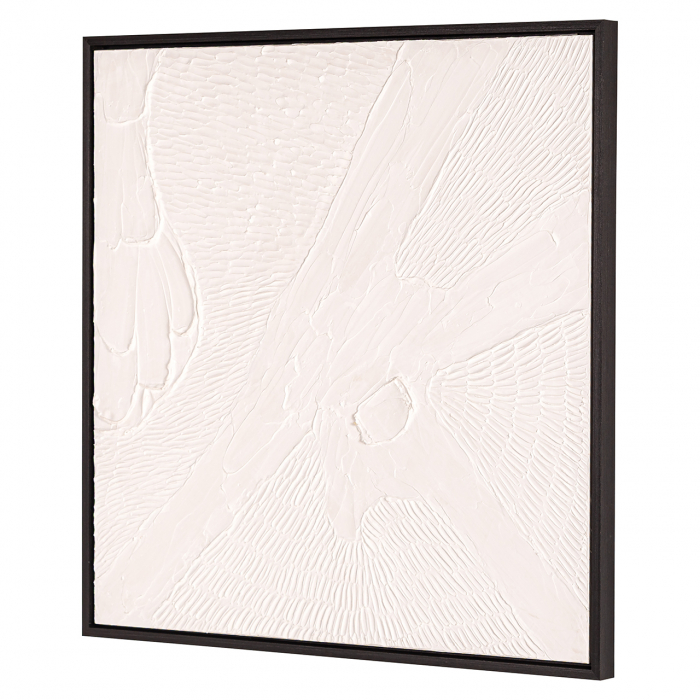 Tablou Janey (Negru/alb), Dims: 80.0 x 80.0 x 4.0 cm [3]