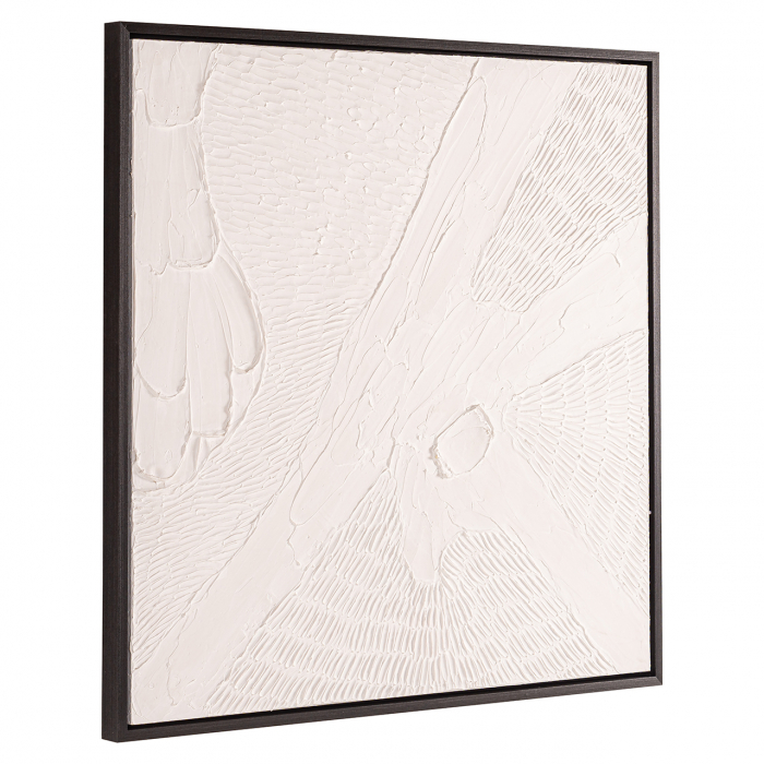 Tablou Janey (Negru/alb), Dims: 80.0 x 80.0 x 4.0 cm [2]