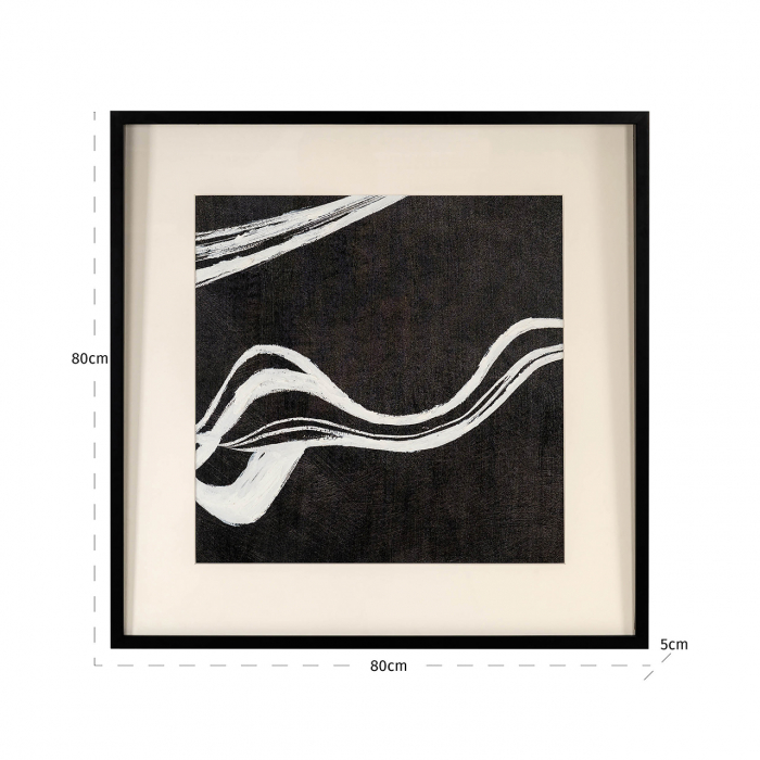Wall art Jozra (Black/white) [4]