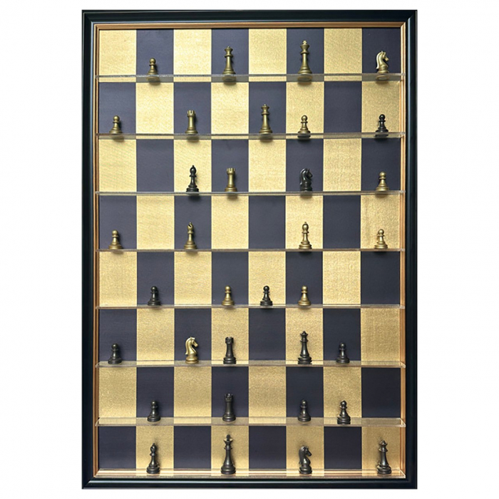 Decoratiune de perete Nala (Negru/Auriu) [1]