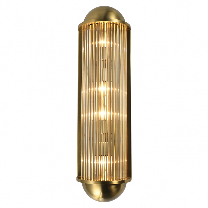 Lampă de perete Leeza (auriu periat), Dims: 80.0 x 22.0 x 15.0 cm [1]