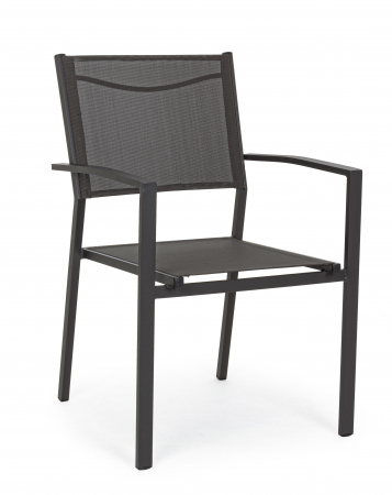 SALE % - Scaun pentru exterior Hilde, aluminiu, antracit