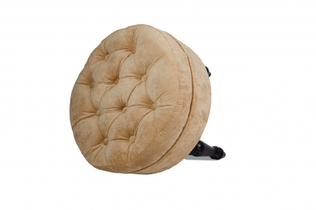 Taburet Filip chesterfield, bej, 50x48 cm [2]