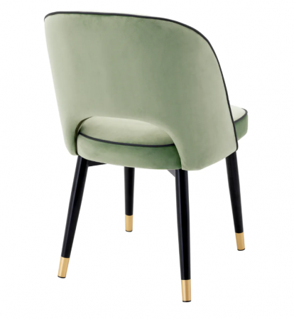 Scaun dining, Cliff Savona, verde pistache, catifea S/2 [2]