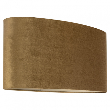 Abajur - Abajur, Addy gold velvet ovale (Auriu)