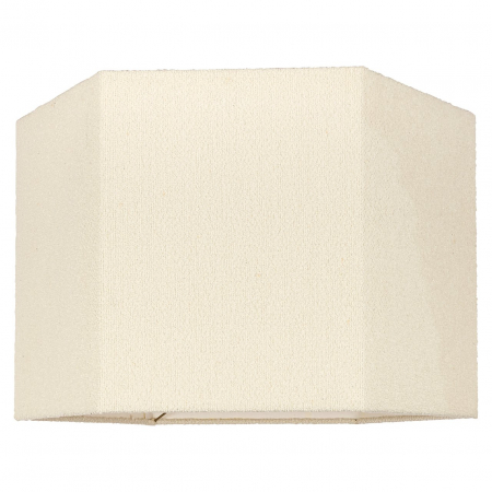 Abajur, Soho alb bouclé hexagon XL (alb) [1]