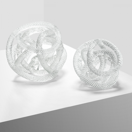 Accesoriu birou Dominico sticla transparenta M [1]