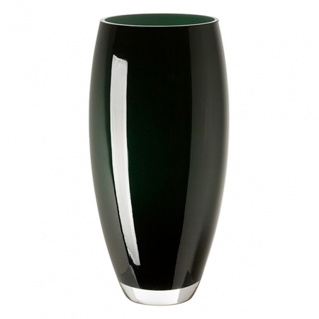 SALE % - AFRICA, Vaza sticla, verde, h.28 cm, d.14 cm