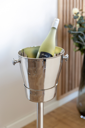 ALVARO, Frapiera de vin cu suport, inox, h.81 cm, d.26,5 cm [7]