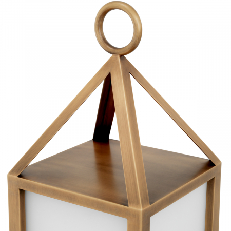 Aplic de exterior Riserva finisaj alamă antică, Dimensiuni: W. 26 | D. 39 | H. 86   [4]