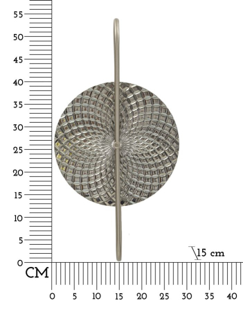 Aplica argintie 28x15x54 cm [6]