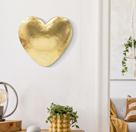 Aplica de perete, Goldy Heart 25,5x15x24 cm [5]