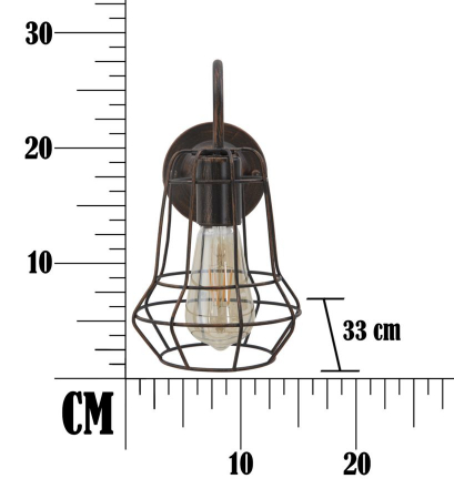 Aplica INDUSTRY -B- (cm) 33X15X27,5  [7]