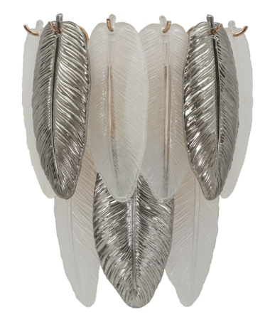 SALE % - Aplica Leafy cm 24x15x29