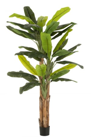 IN STOC - Arbore de banane, verde, artificial, L 120| W 120| H 300 cm