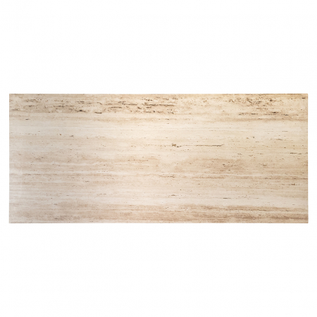 Masa Avalon, Lemn/Metal, Maro/Negru, 76x230x100 cm [2]
