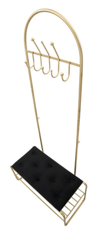 Bancheta cu cuier cm 80x38,5x180 [3]