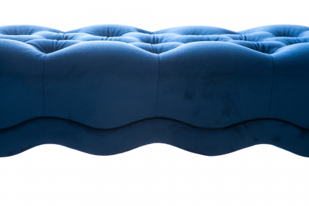 Bancheta Viana, albastru, 120x38x60 cm [6]