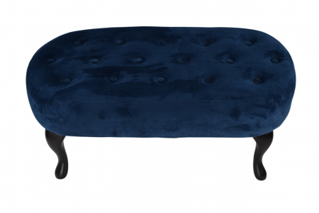 Bancheta Diana, Albastru petrol, 84x42x38 [9]