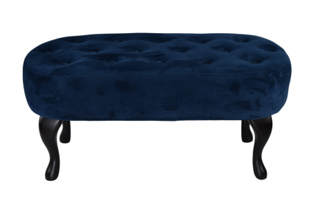 Bancheta Diana, Albastru petrol, 84x42x38 [10]